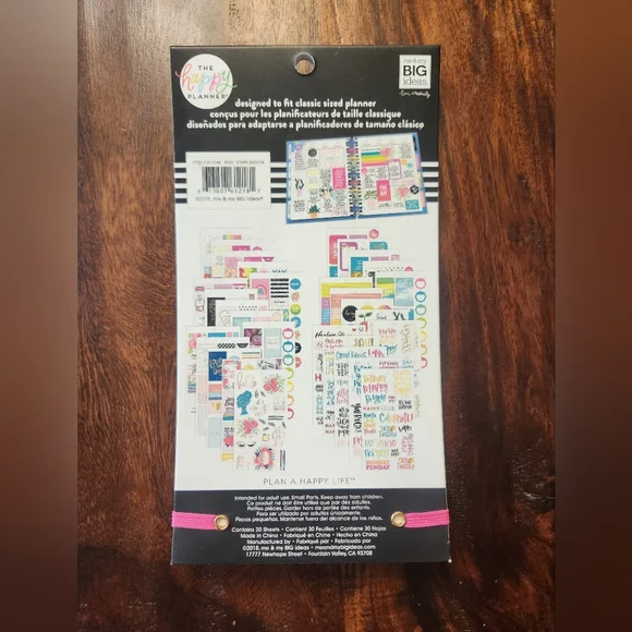 The Happy Planner | Office | The Happy Planner Sticker Sheet New In ...